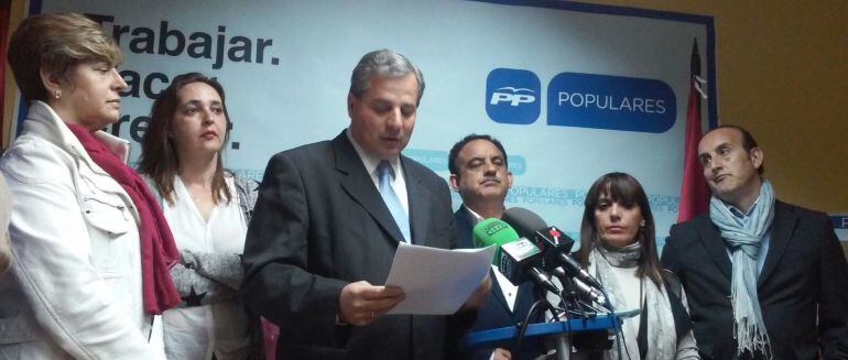 Comparencia de Antonio de la Torre, presidente del PP de Valdepeñas