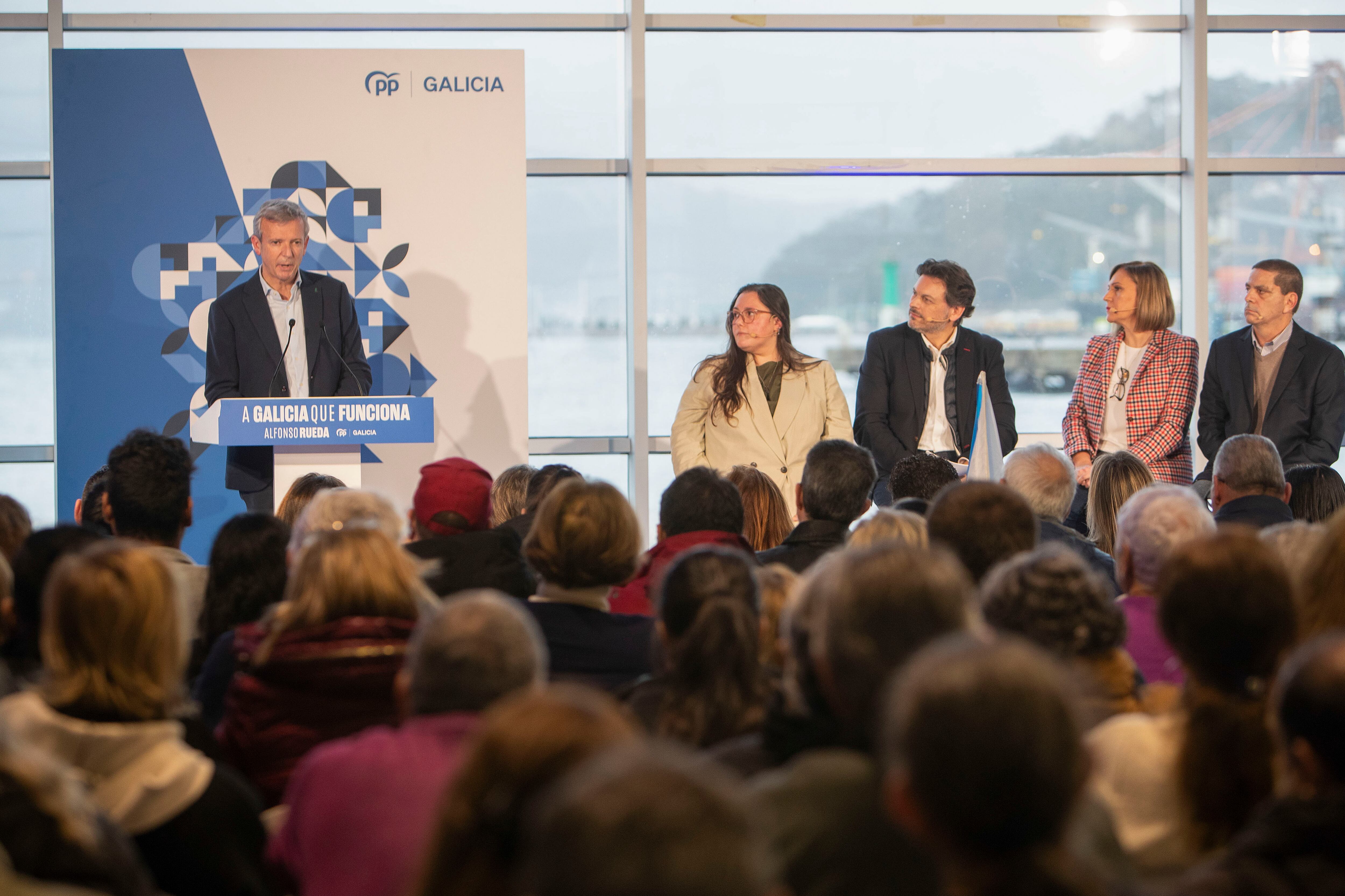 El acto del PP en el Puerto de Vigo por el que la JEG apercibe a la Autoridad PortuariaEFE/ Salvador Sas