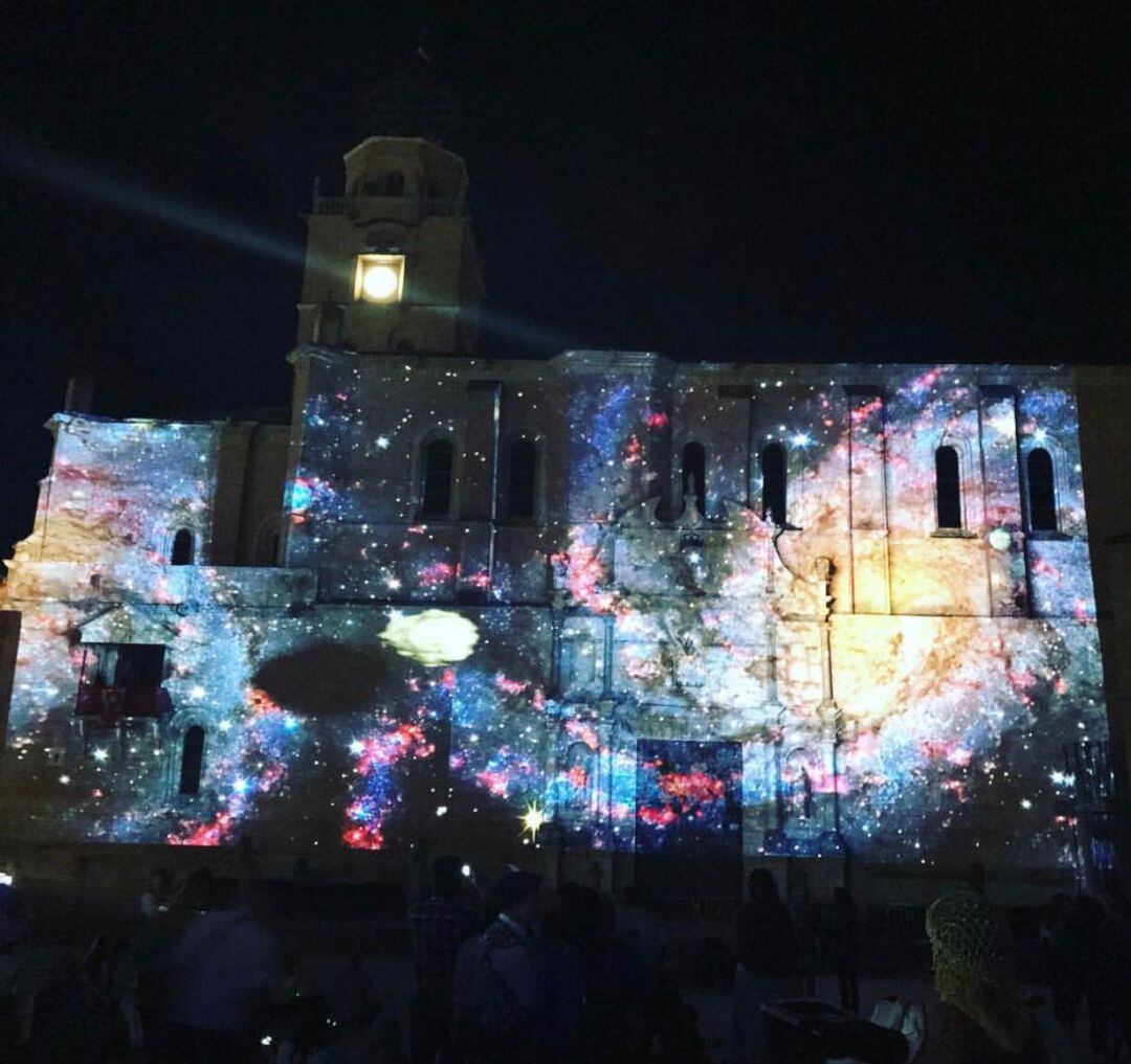 El festival de Videoarte llenará de luz y color loa edificios de Medina del Campo