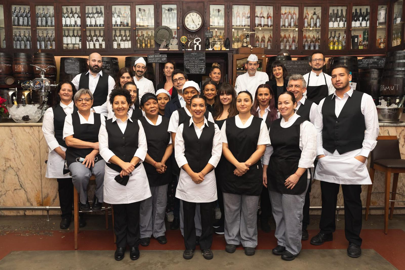 El equipo de Casa Montaña.