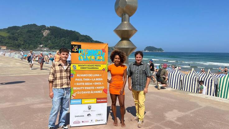 Xabier Txurruka, alcalde de Zarautz, anima a la gente a acudir a la gran fiesta de Los 40 Principales