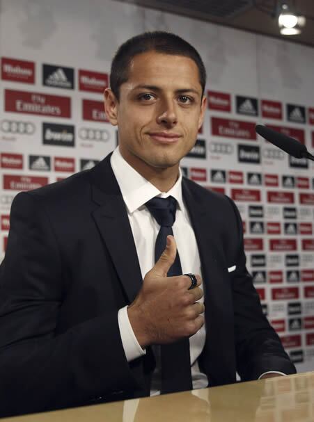 El mexicano dio su primera rueda de prensa como jugador del Real Madrid