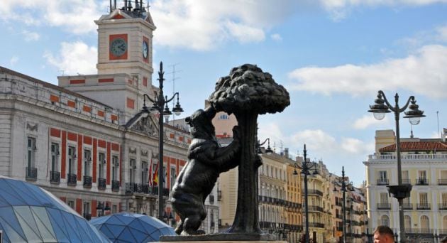 La Puerta del Sol, en una imagen de archivo