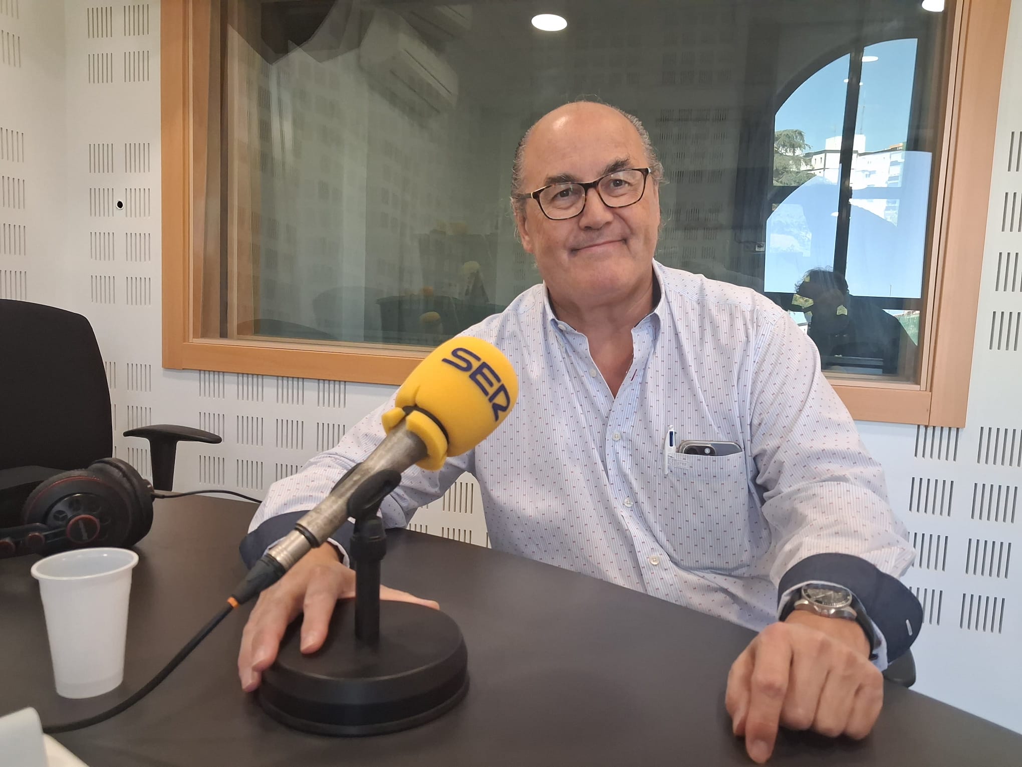 Guillermo Plaza, jefe del Servicio de Otorrinolaringología del Hospital Universitario de Fuenlabrada