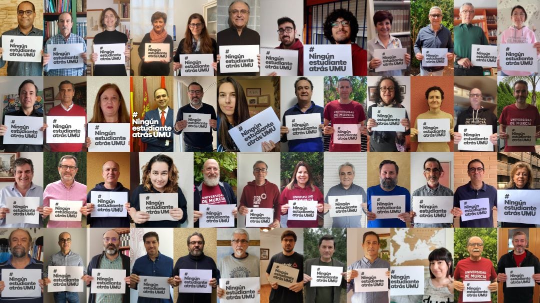 Imagen de la campaña lanzada por la UMU