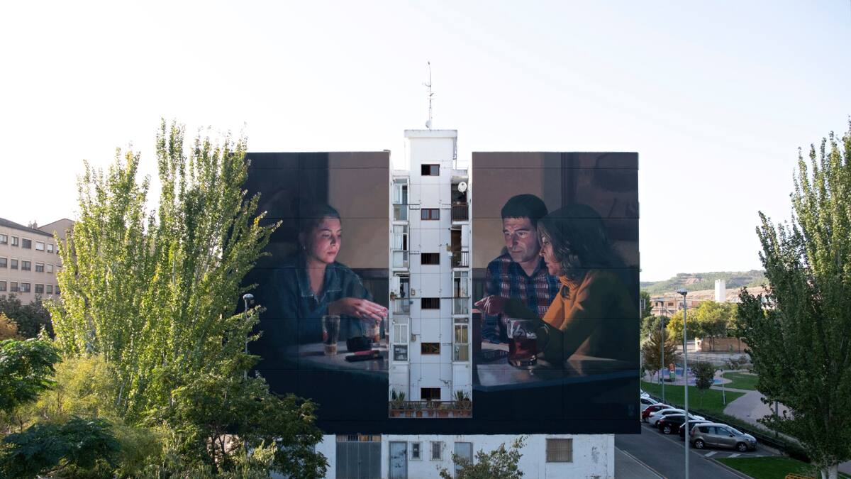 Tudela presume de uno de los mejores murales del mundo