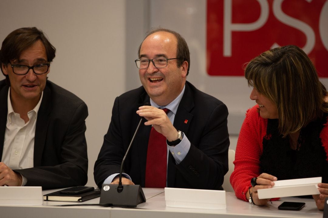 El líder del PSC, Miquel Iceta.