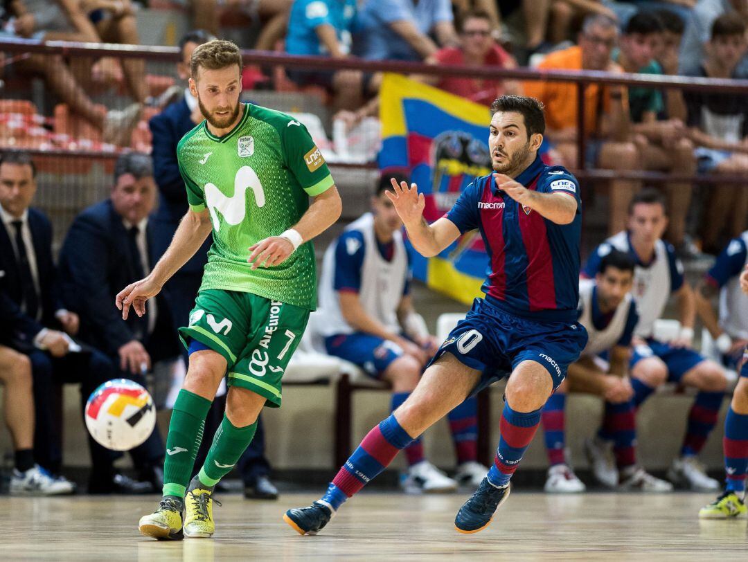 Pola, del Movistar Inter, ante el Levante UD FS 
 Fútbol Club Barcelona.- Crónica Movistar Inter cae ante el Levante y el Barça no falla en el Palau
 
 
 21092018