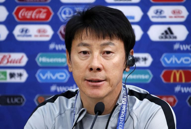 Shin Taeyong, entrenador de Corea del Sur 