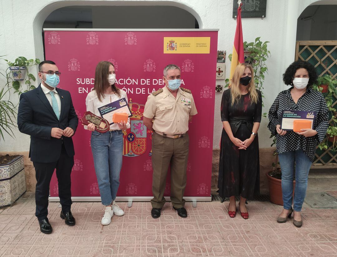 Acto de entrega del premio del Concurso Literario Escolar &quot;Carta a un Militar Español&quot;