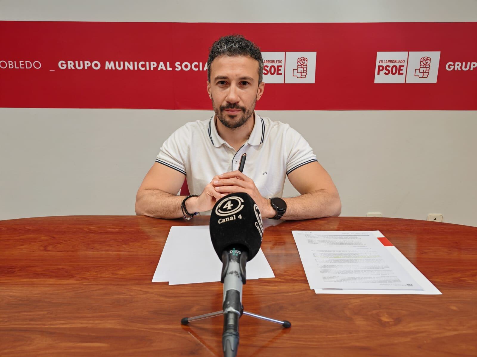 José Luis Ruiz, concejal del PSOE en Villarrobledo