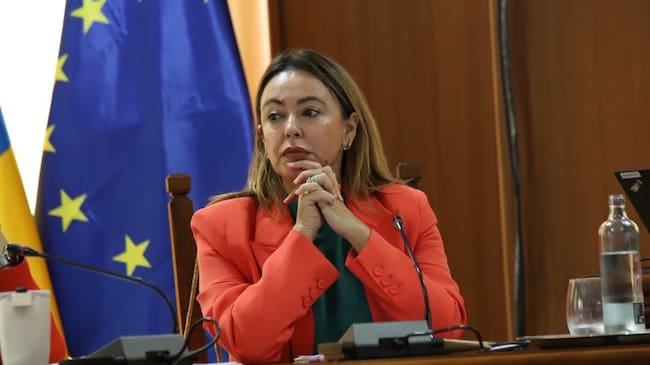 María Dolores Corujo, secretaria general del PSOE de Lanzarote.