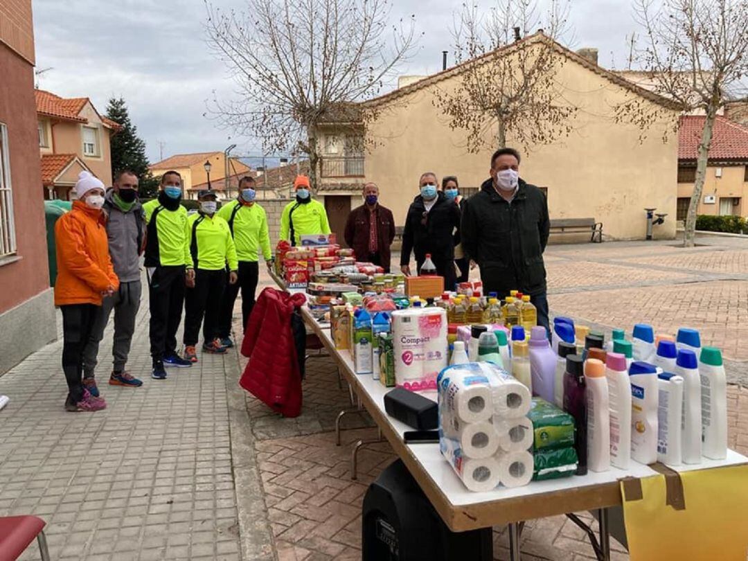 Recogida de productos en Palazuelos de Eresma