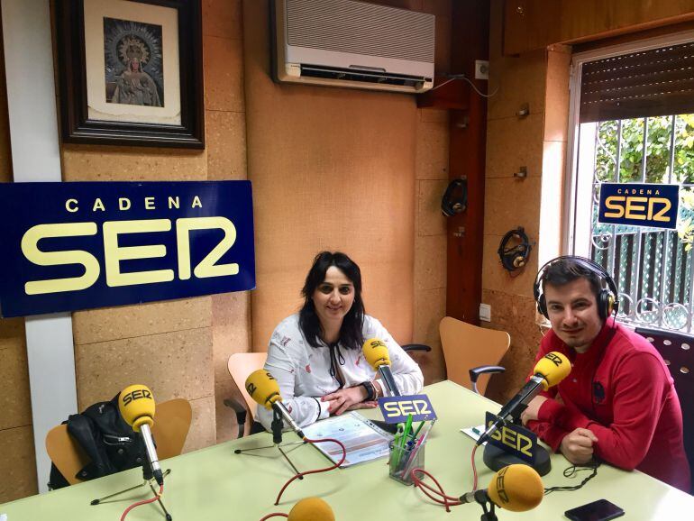 Gema Díaz ha pasado por los estudios de Radio Coca SER Ronda este miércoles