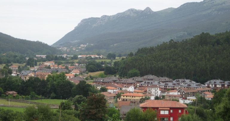 Vista parcial del Valle de Guriezo.