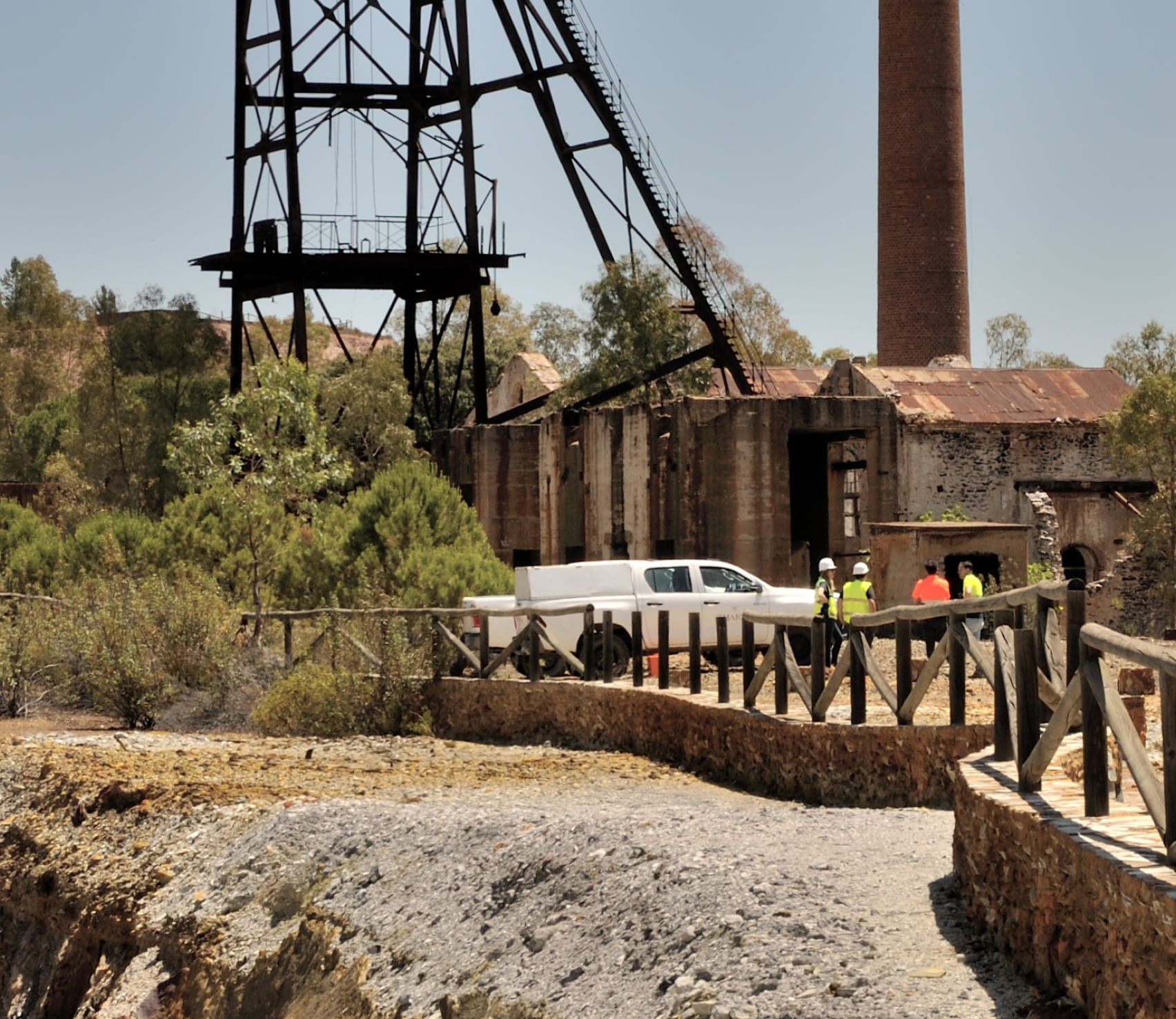 Minas de Tharsis (fotografías de Tharsis Mining)