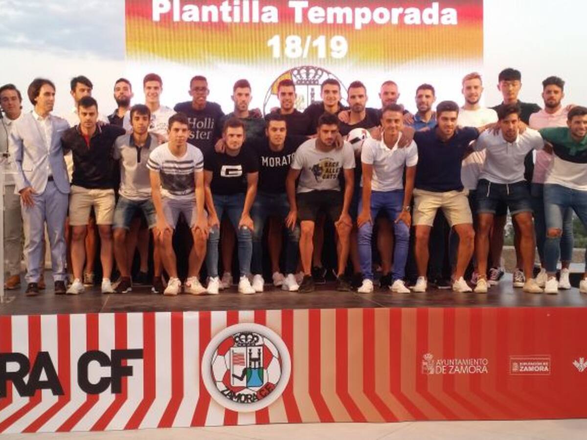 Puesta de largo del Zamora CF