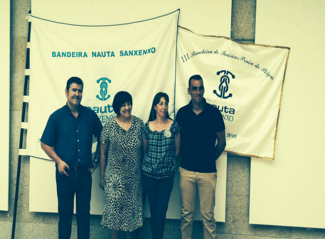 Presentación de la II BandeIra Nauta de Sanxenxo