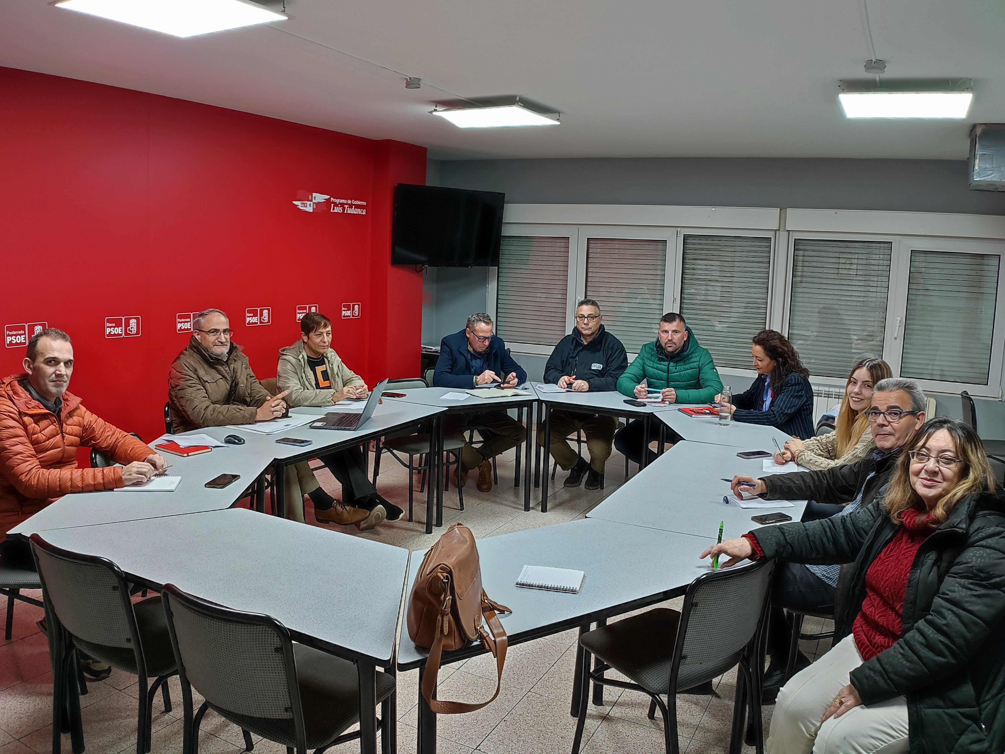 Ejecutiva del PSOE de Ponferrada