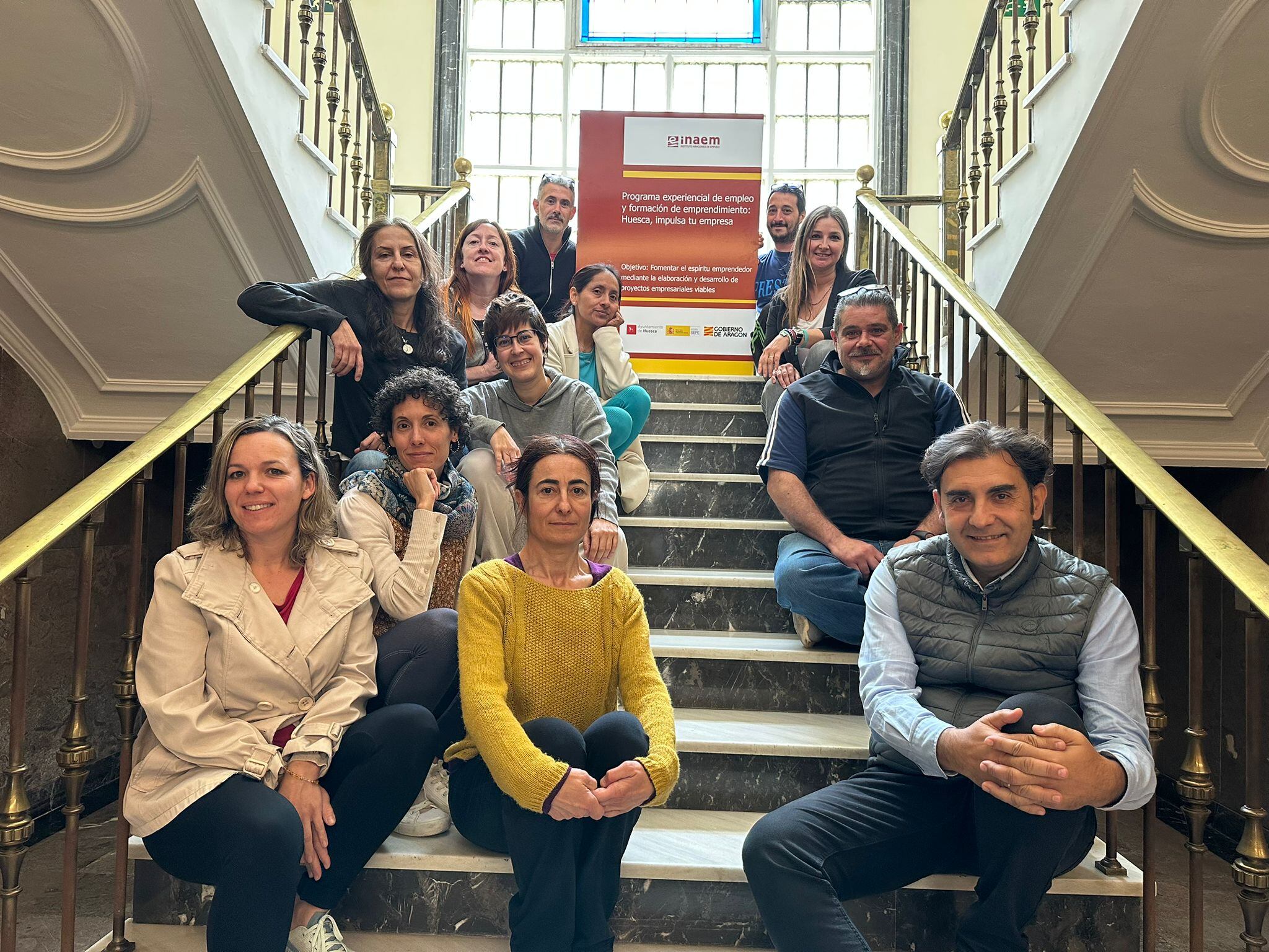 Taller de emprendimiento del Ayuntamiento de Huesca.