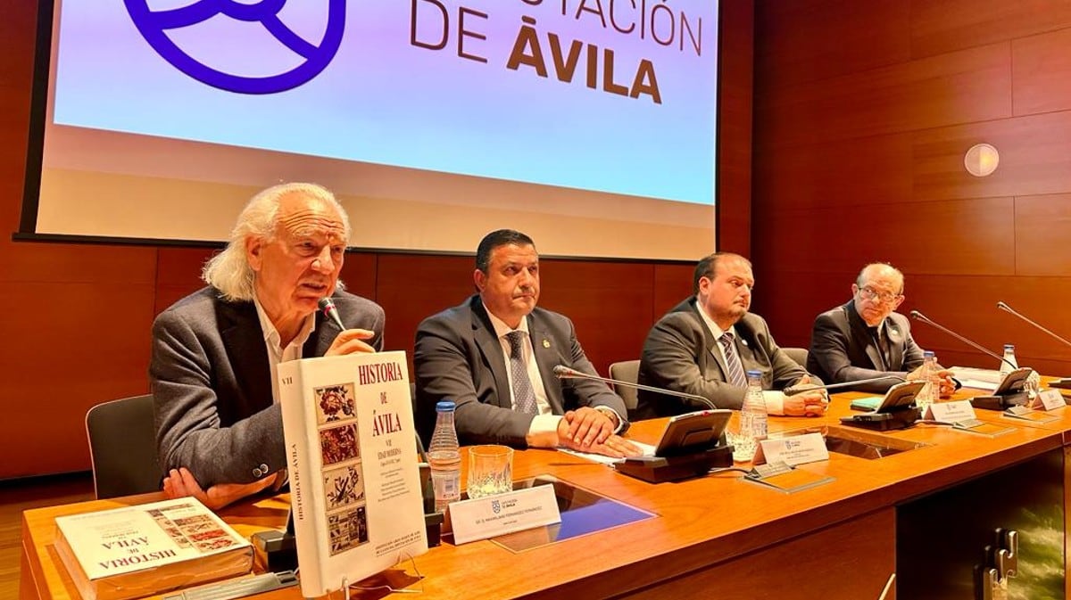 Presentación del tomo VII de la Historia de Ávila en marzo de 2023