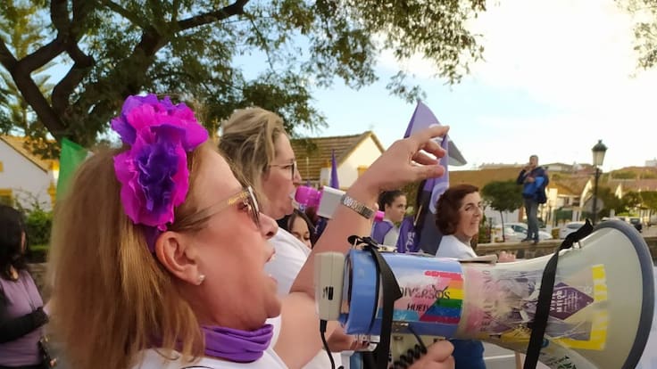 Josefa Baez, presidenta de Kellys Unión Huelva