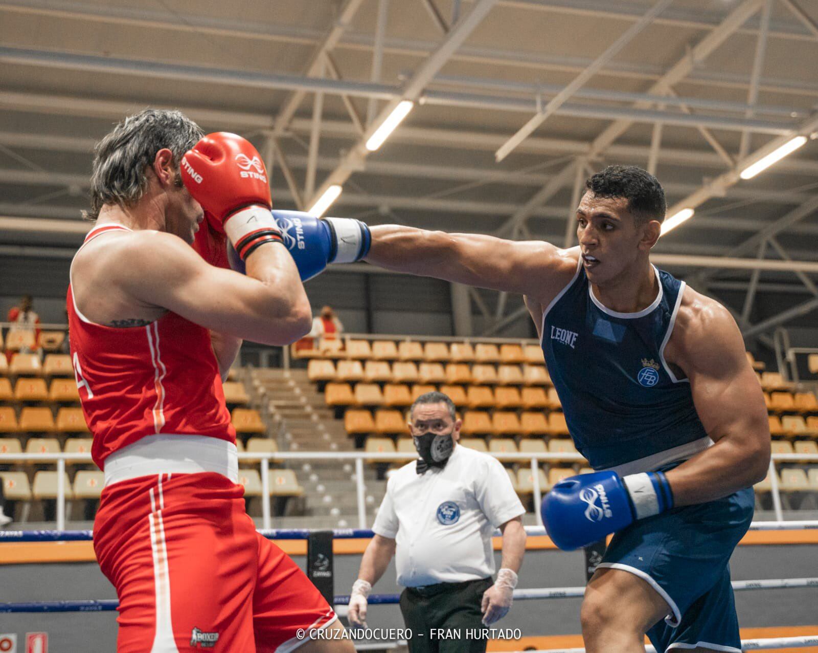 El boxeador malagueño Ayoub Ghadfa, uno de los premiados Málaga de los Deportes Ciudad Redonda 2024