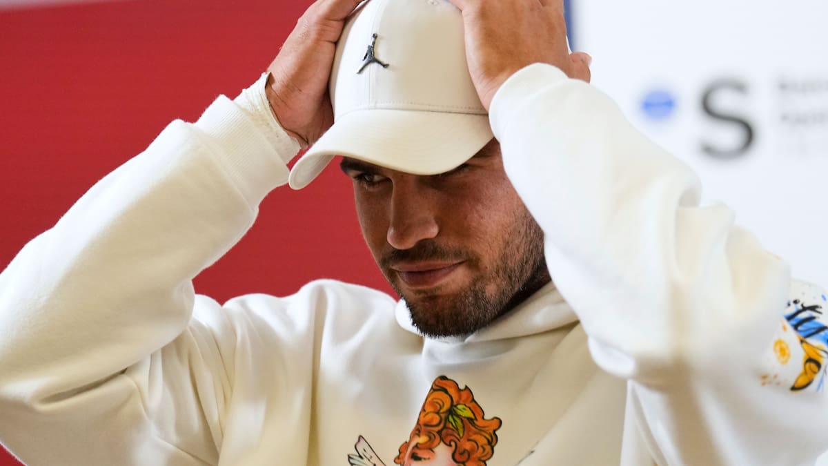 Carlos Alcaraz no estará en el Mutua Madrid Open: "Me duele no estar delante de mi gente"