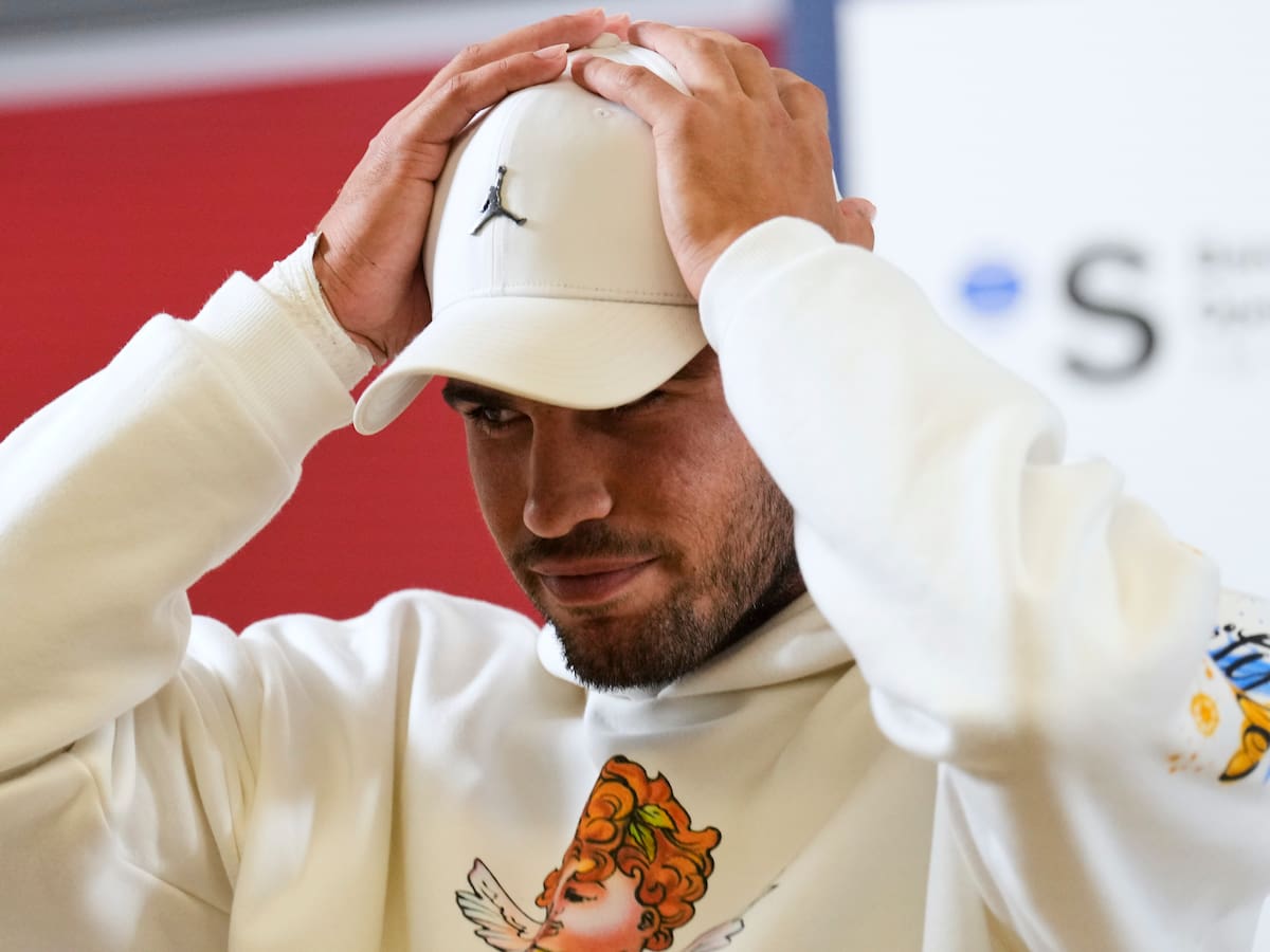 Alcaraz no estará en el Mutua Madrid Open
