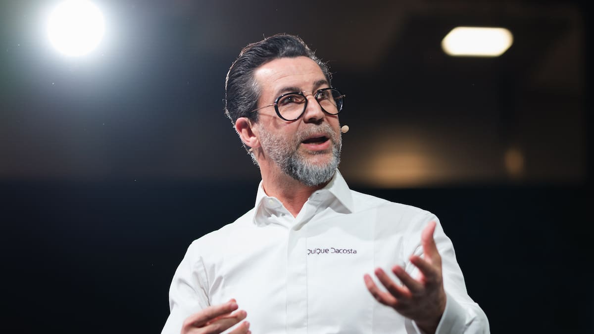 Quique Dacosta, sobre la gamba roja: "No podemos tensionar tanto el mar"