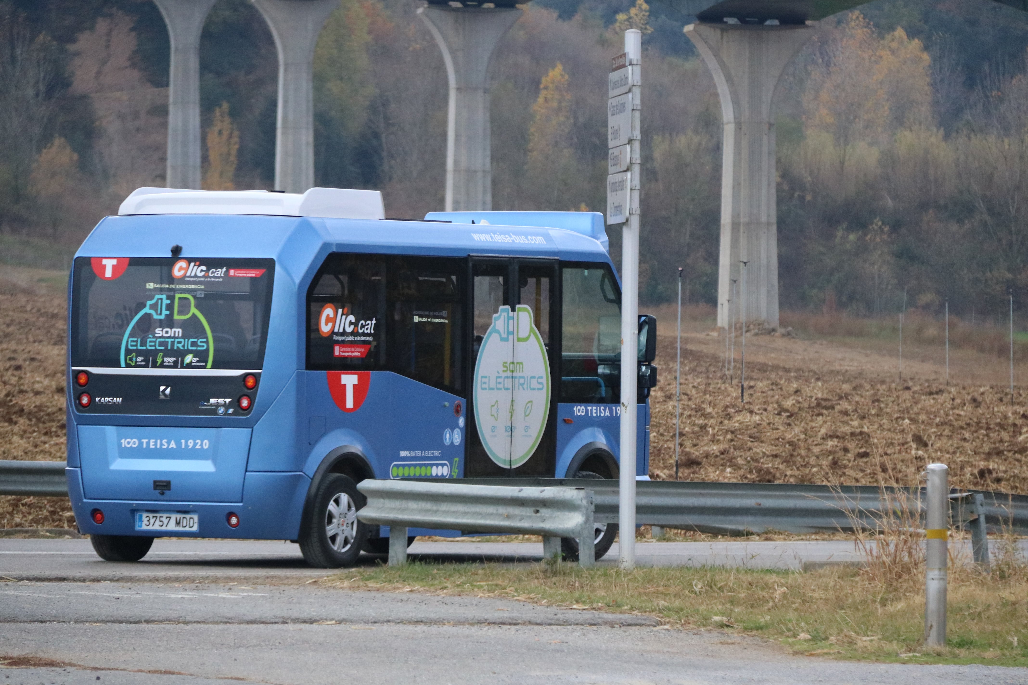 Bus elèctric sota demanda