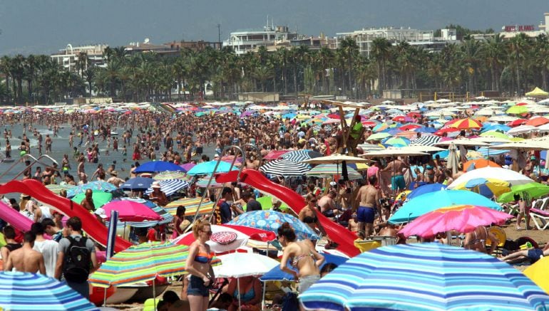 Imatge de la platja de Llevant a Salou