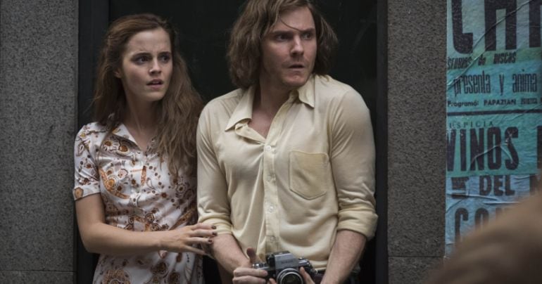 Emma Watson y Daniel Brühl en un fotograma de &#039;Colonia&#039;