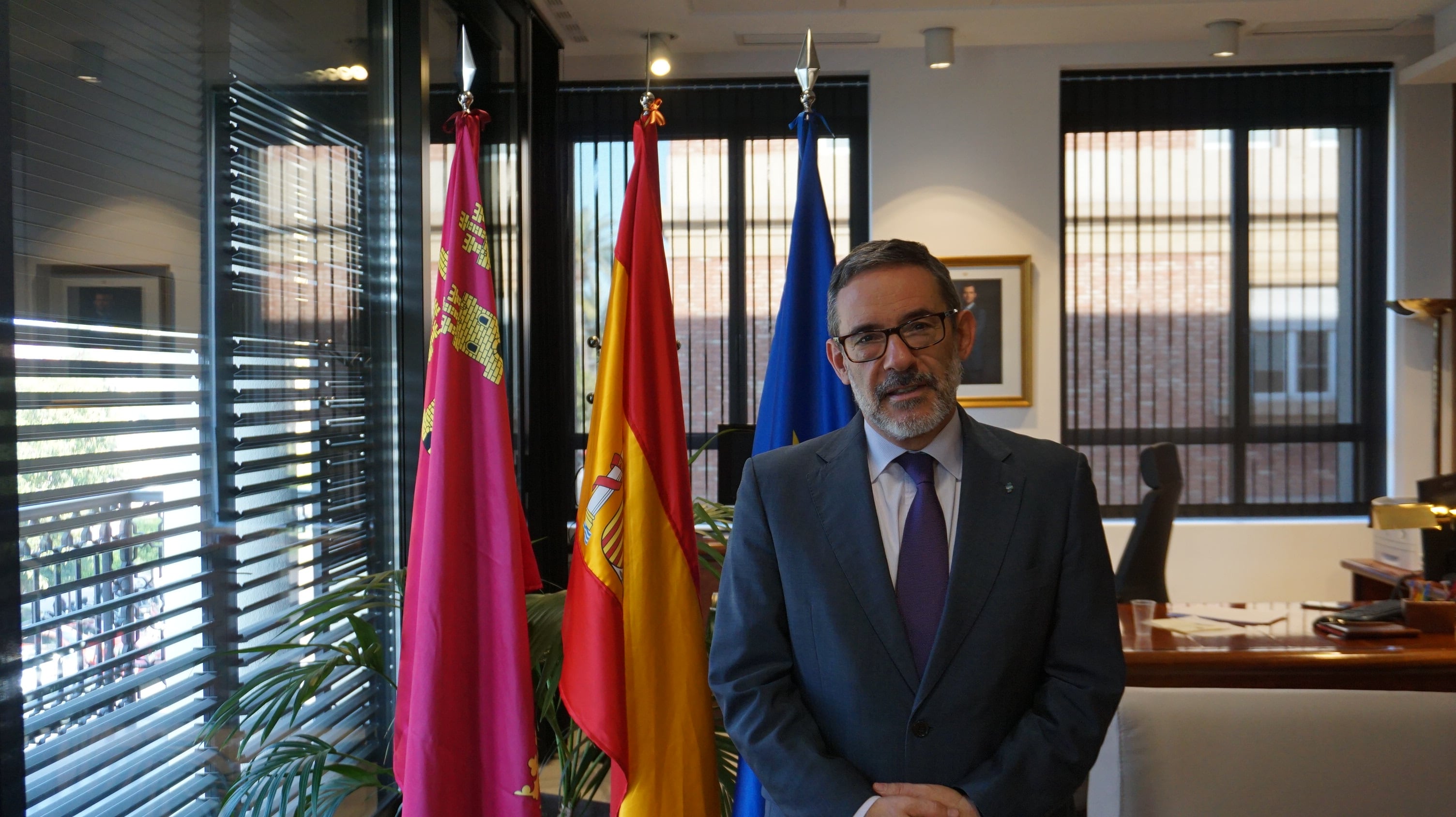 Francisco Jiménez, delegado del Gobierno en la Región de Murcia