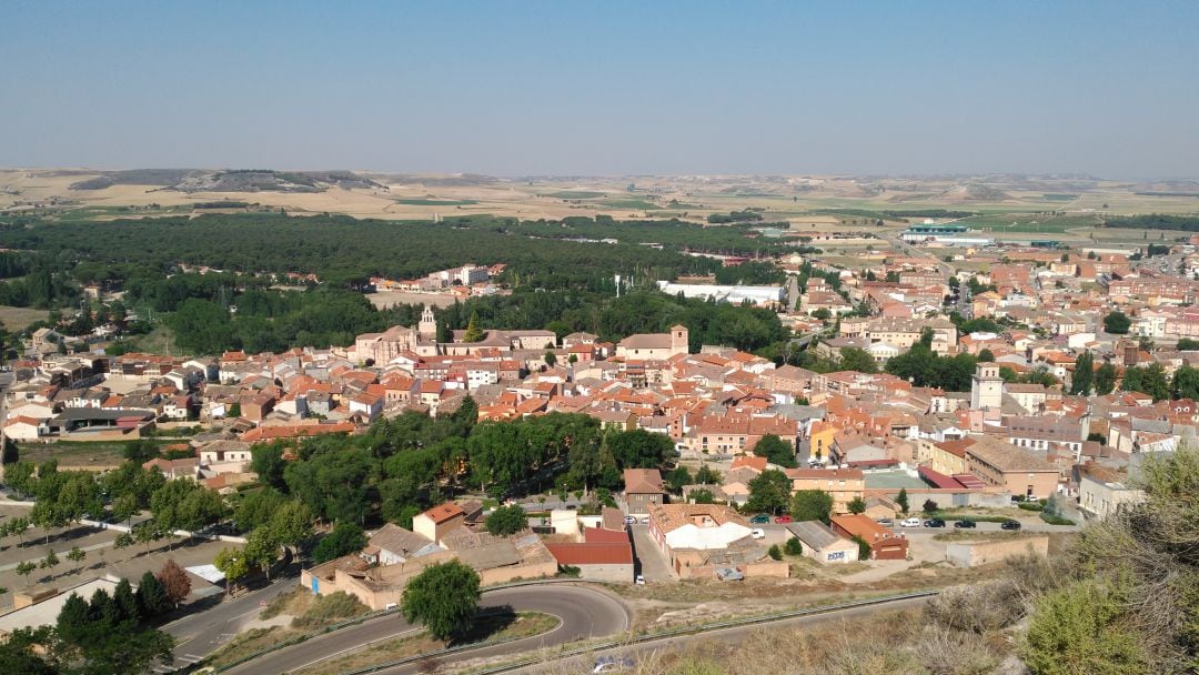 Vista de Peñafiel y su comarca