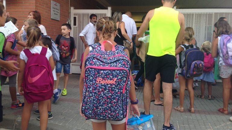 Hem viscut el primer dia d'escola de l'Astrid.