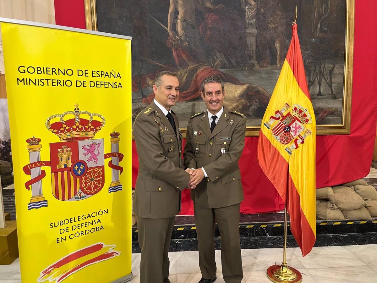 El coronel José María Ortega Olmedo toma posesión como nuevo subdelegado de Defensa en Córdoba