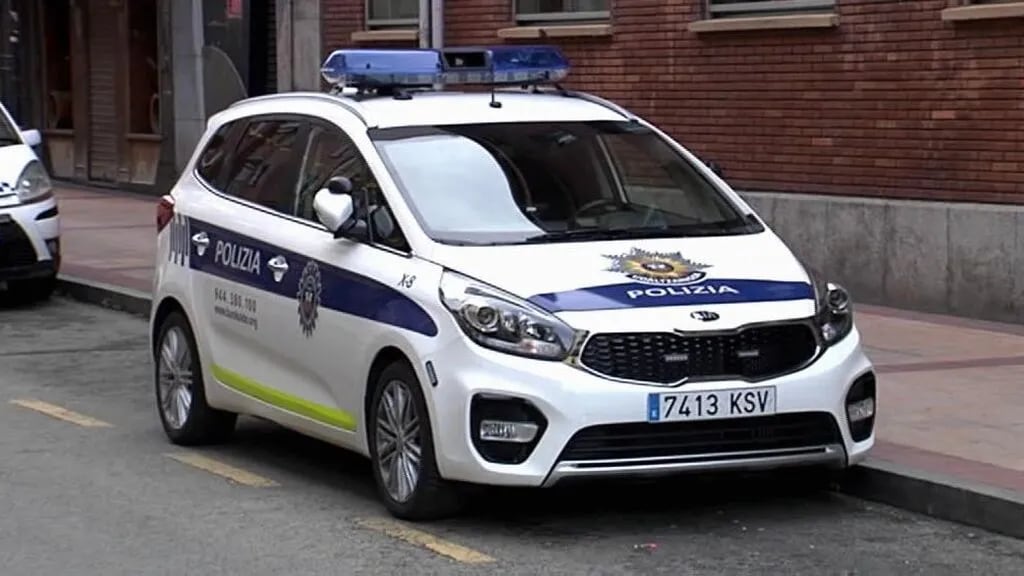 Patrulla de la Policía Municipal de Barakaldo