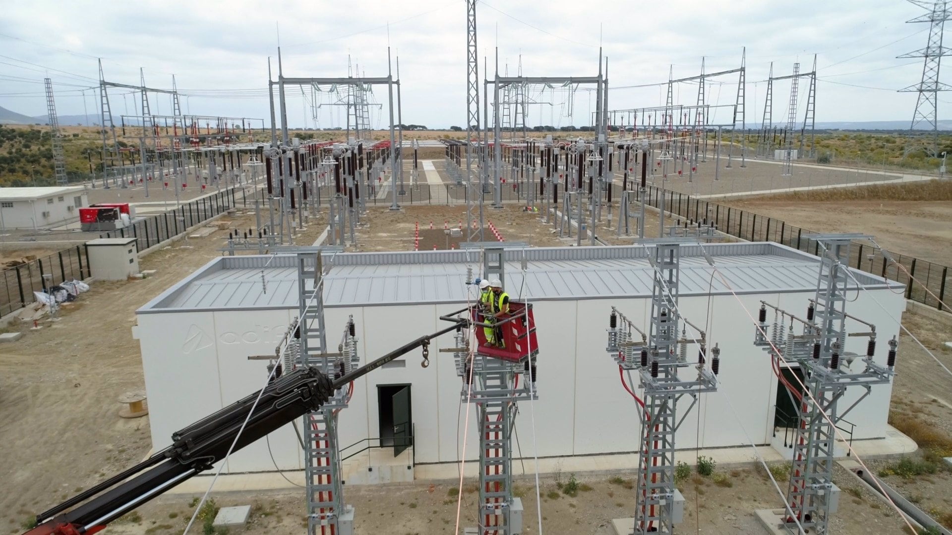 Trabajos de electrificación del tramo que entre Murcia y Lorca perteneciente a la Línea de Alta Velocidad (LAV) Murcia-Almería - ADIF AV