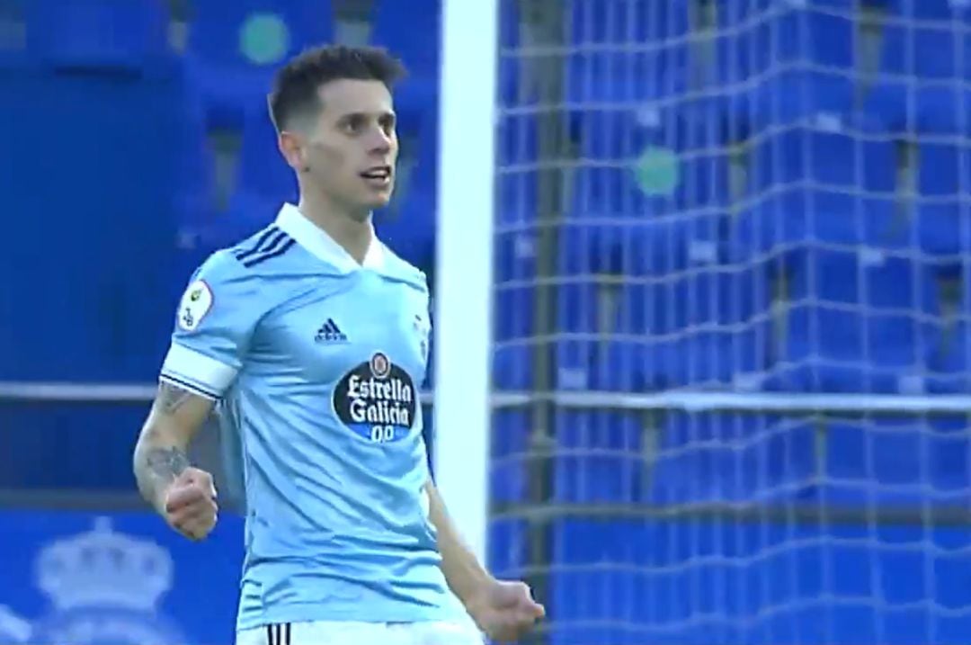 Alfon, jugador del Celta B