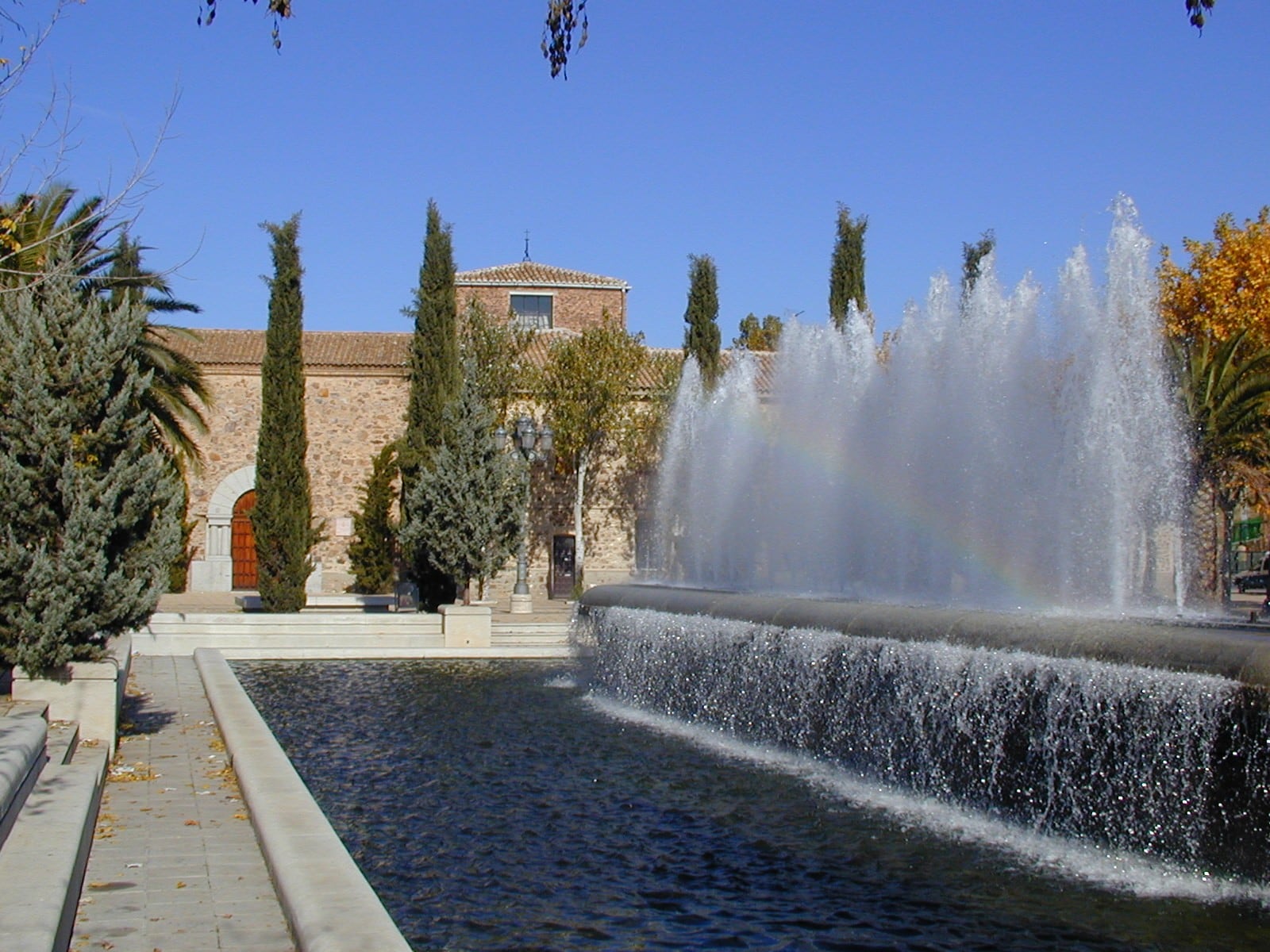 Fuente Paseo El Bosque de Puertollano