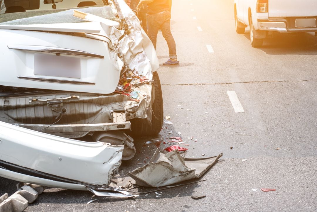 Imagen de archivo de un accidente de tráfico.