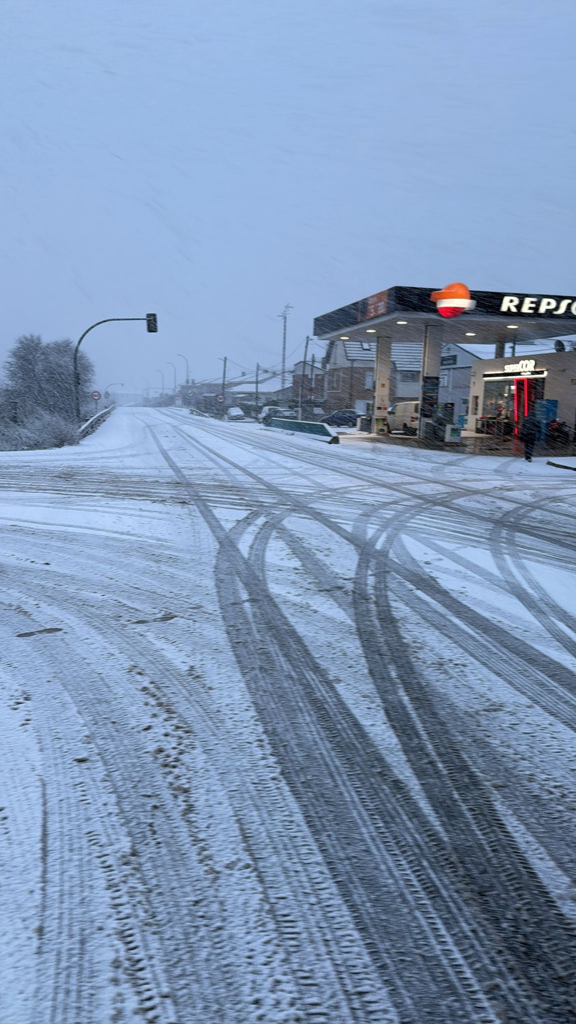 N 320 en El Casar a las 08:30 h