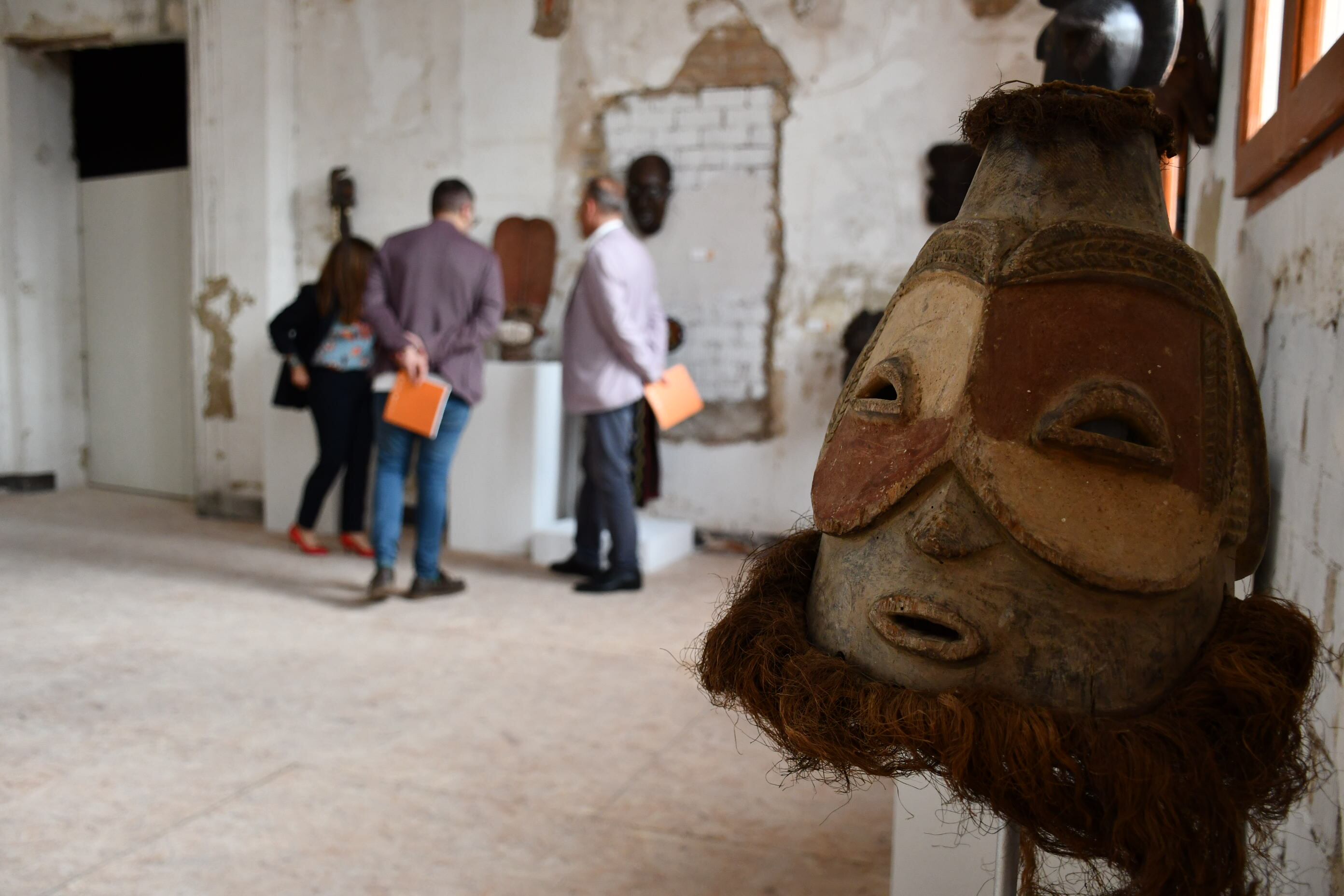 Exposición Máscara africana en Vila-real