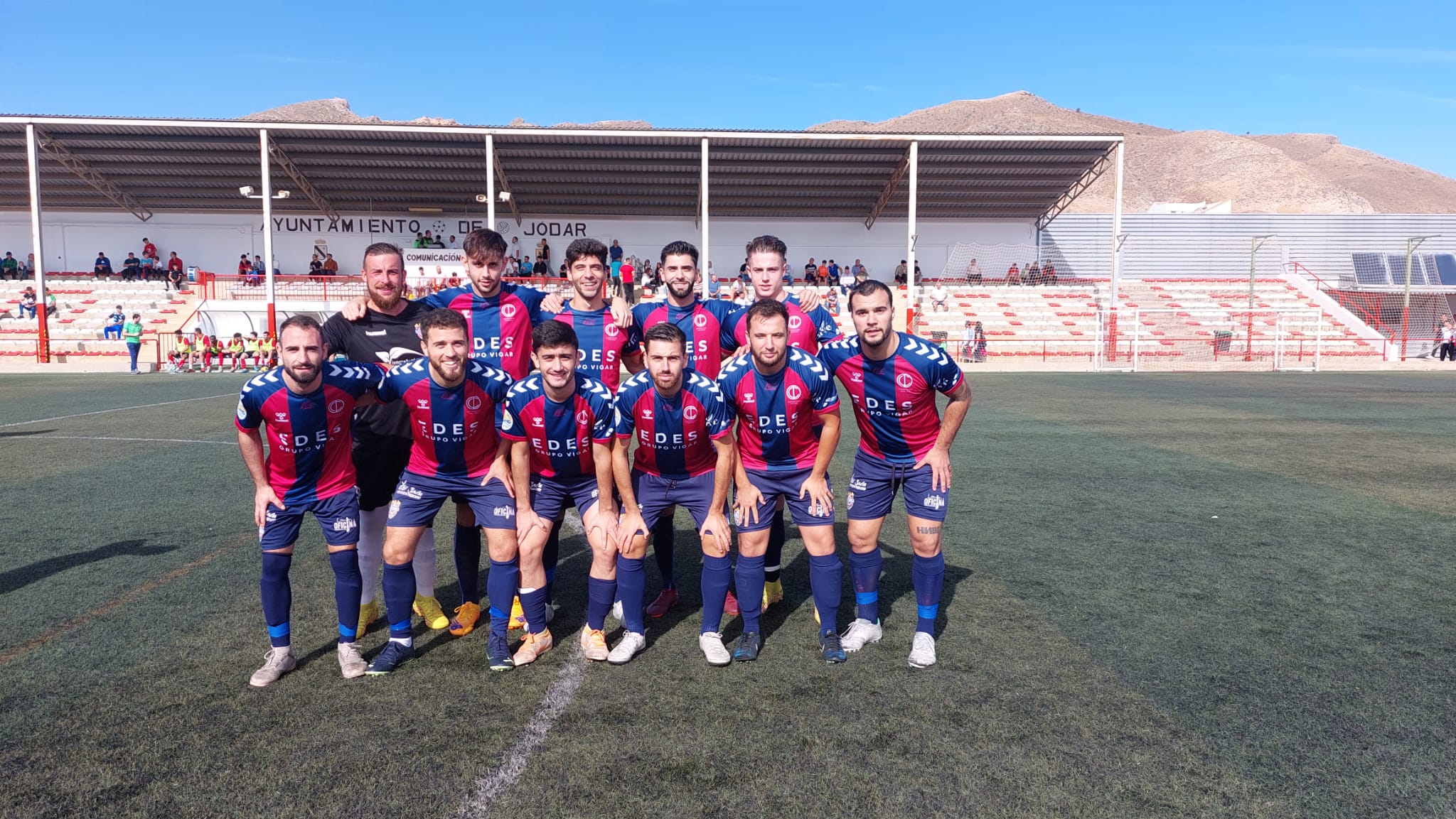 Equipo titular del Iliturgi C.F. en Jódar