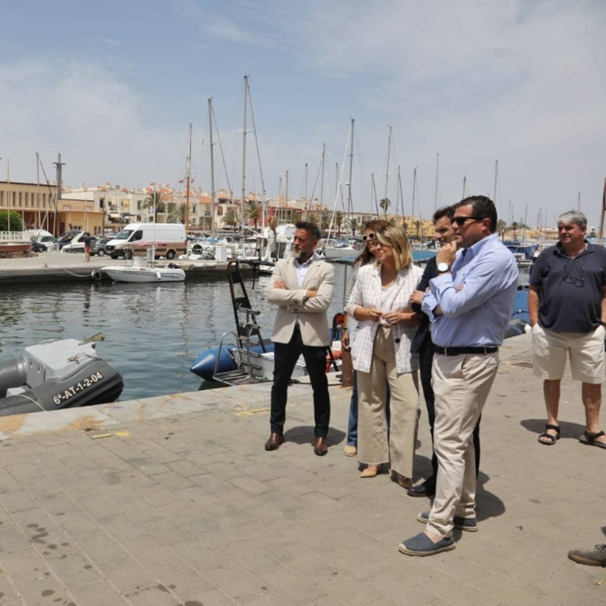 El Puerto de Cabo de Palos estrena una red de cámaras de seguridad e instalará focos de alta luminosidad