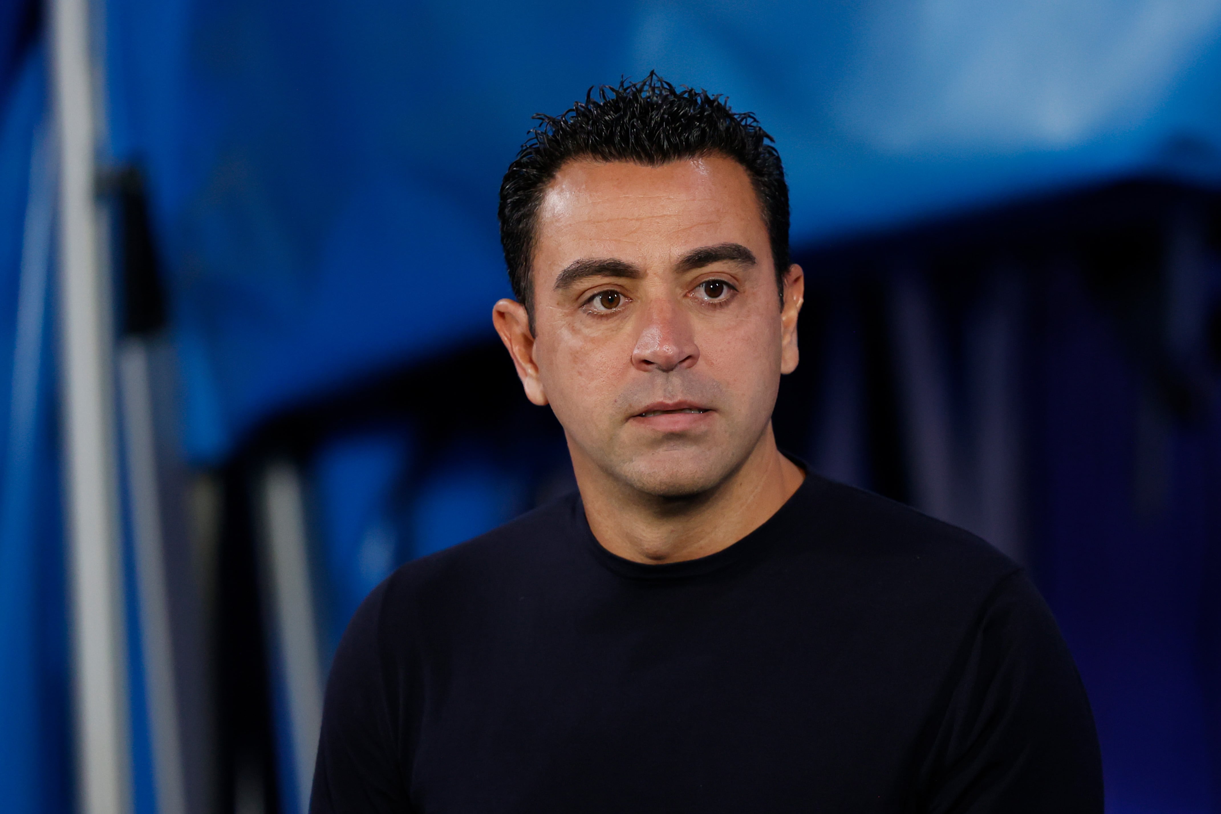 Xavi Hernández, entrenador del FC Barcelona, vuelve al banquillo tras su sanción