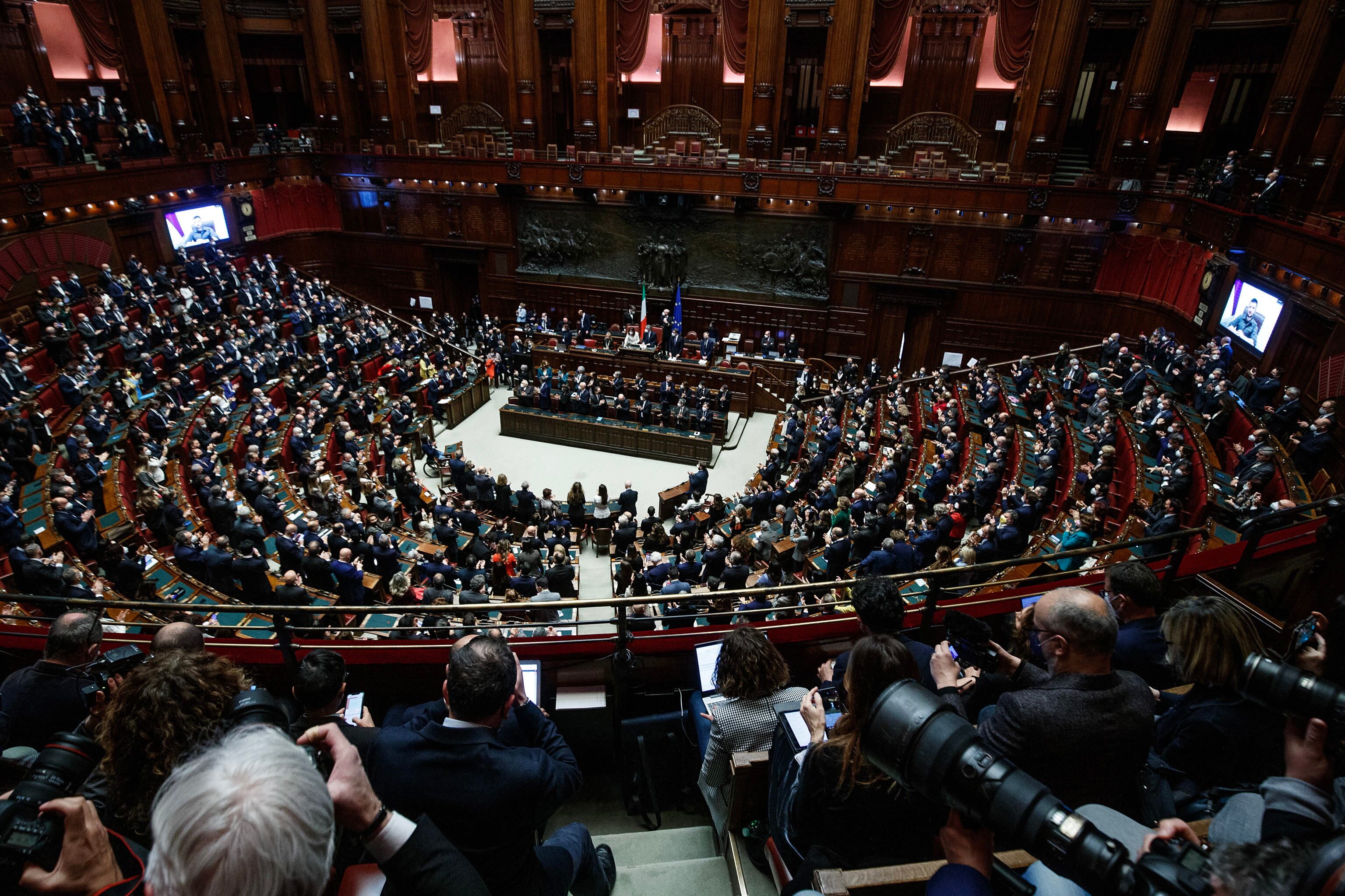 Parlamento europeo, este martes. 