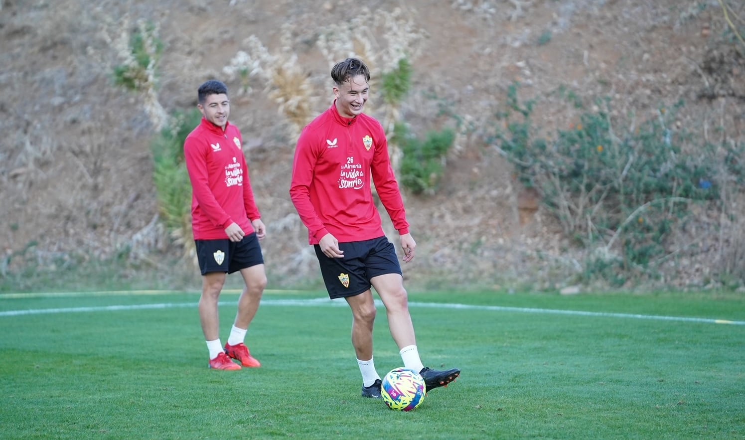 Martin Svidersky en la concentración en Marbella.