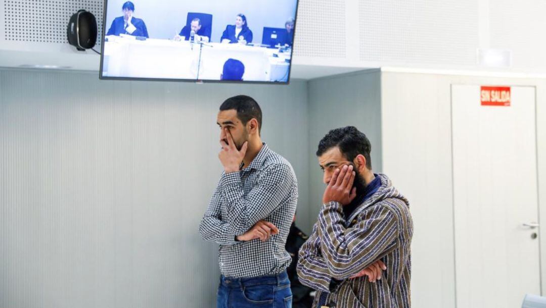 Los acusados en la Audiencia Nacional